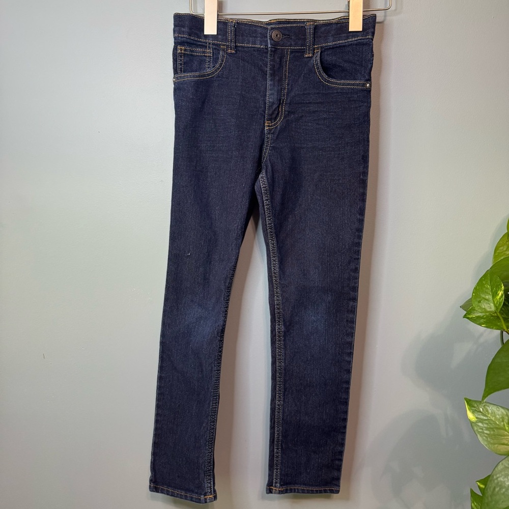 Oshkosh B'gosh Boys Skinny Blue Jeans Dark Wash. Size 10 Regular